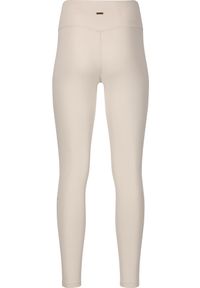 Damskie legginsy Athlecia Aisha. Kolor: beżowy