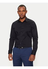 Guess Koszula Sunset M1YH20 W7ZK1 Granatowy Slim Fit. Kolor: niebieski. Materiał: bawełna #1