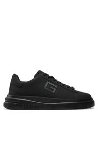 Guess Sneakersy Elba FMPELB FAL12 Czarny. Kolor: czarny. Materiał: syntetyk, materiał