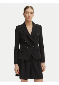 Rinascimento Marynarka CFC0127894003 Czarny Slim Fit. Kolor: czarny. Materiał: syntetyk #1