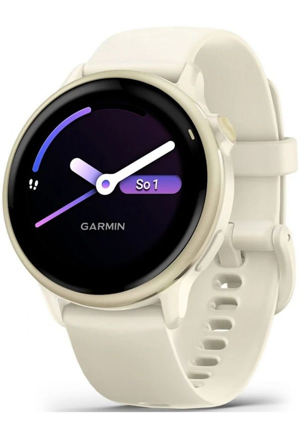 GARMIN - Garmin Vivoactive 6 Beżowy. Kolor: beżowy