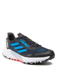 Adidas - Buty adidas Terrex Agravic Flow 2 GZ8888 Core Black/Blue Rush/Turbo. Kolor: czarny. Materiał: materiał. Model: Adidas Terrex #1
