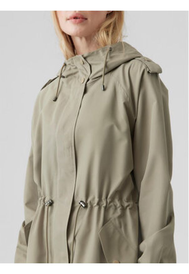 Vero Moda Parka Pernille Alison 10282329 Zielony Regular Fit. Kolor: zielony. Materiał: syntetyk