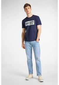 Lee - LEE HERITAGE TEE MĘSKI T-SHIRT DARK NAVY L63QFQNM 112115174 #3
