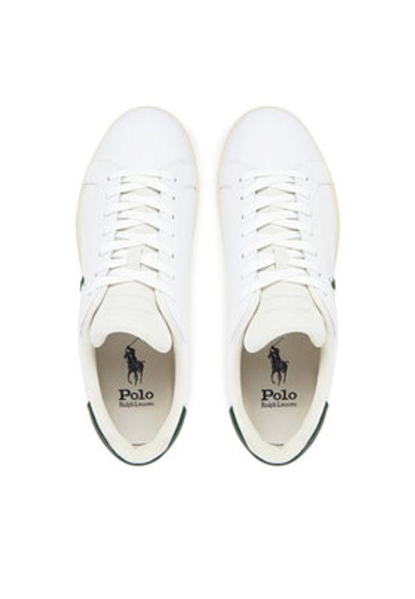 Polo Ralph Lauren Sneakersy Heritage Court II 809960929001 Biały. Kolor: biały. Materiał: skóra