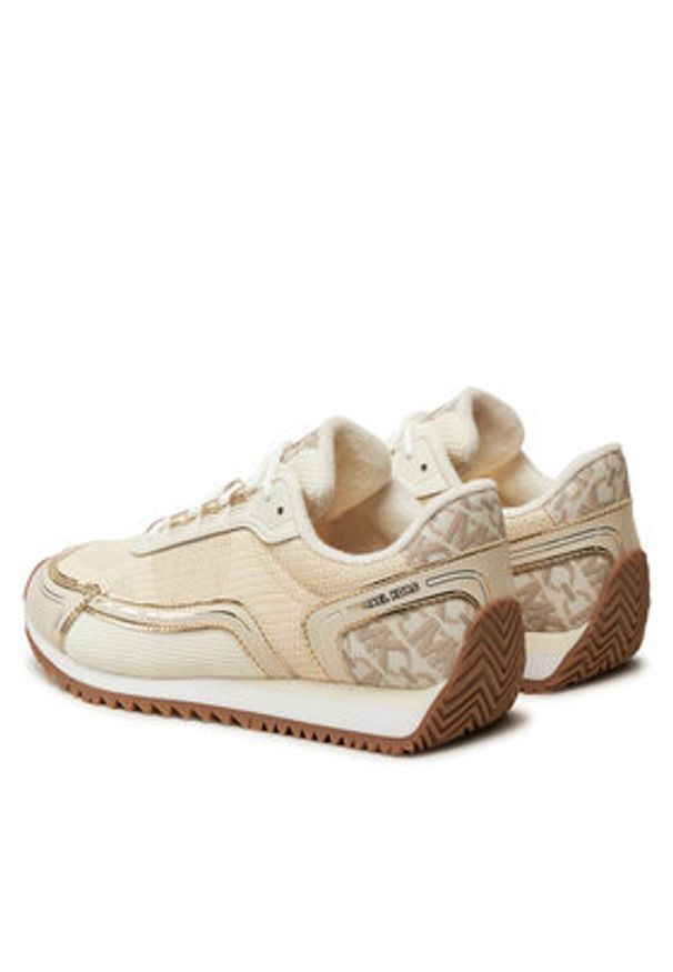 MICHAEL Michael Kors Sneakersy 43F4BYFS3M Beżowy. Kolor: beżowy. Materiał: materiał