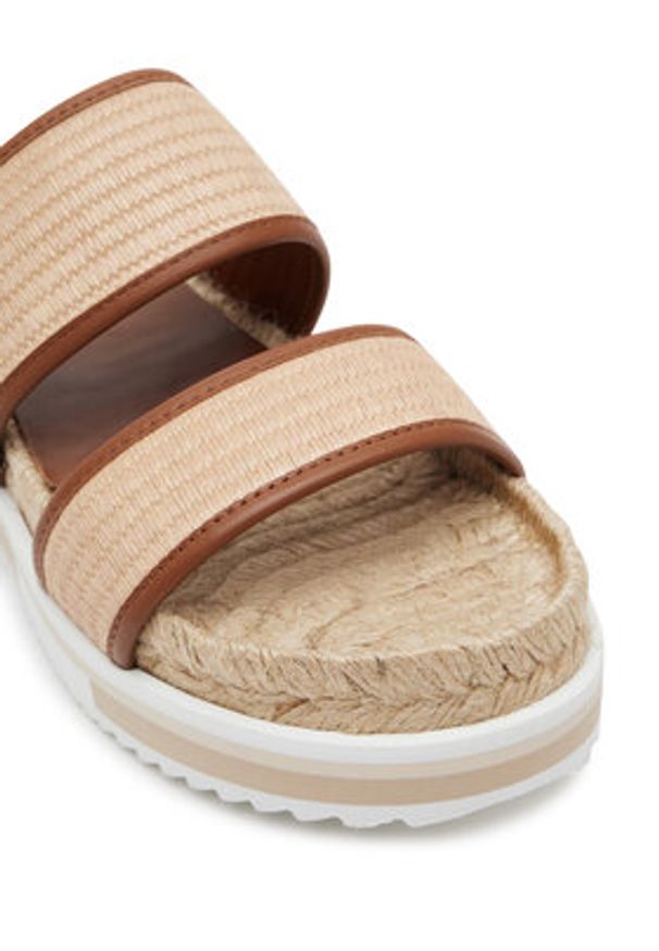 Pollini Espadryle SA28285G0MTN112A Beżowy. Kolor: beżowy. Materiał: syntetyk