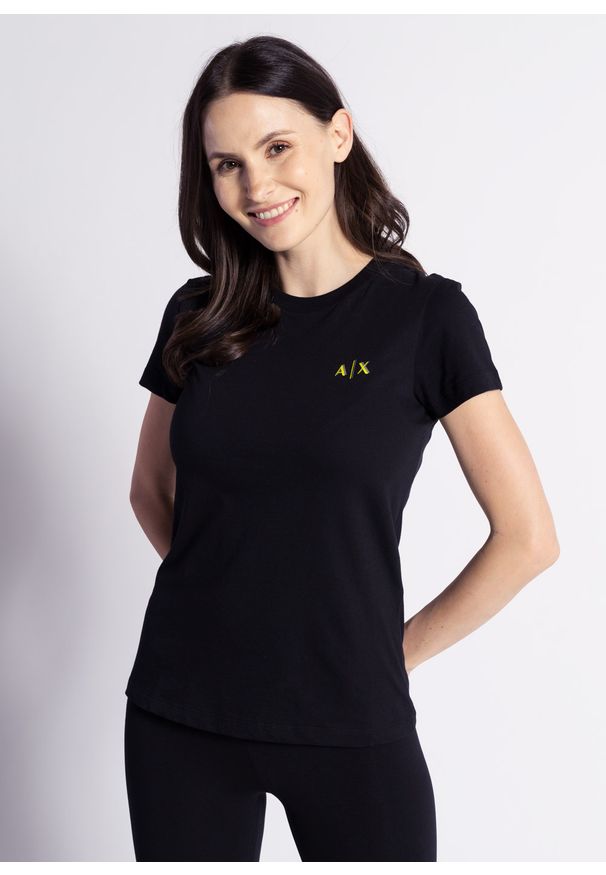 Koszulka damska Armani Exchange T-Shirt (3KYTGE YJ9MZ 1200). Kolor: czarny