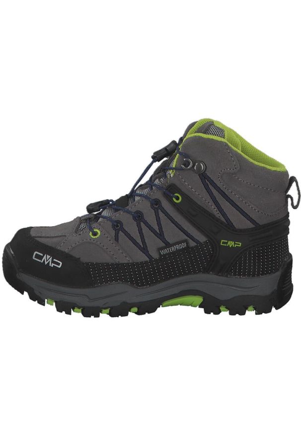 Buty trekkingowe dziecięce CMP RIGEL MID. Kolor: szary, niebieski, wielokolorowy. Sport: turystyka piesza