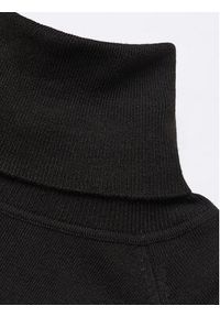 mango - Mango Golf Luccac 57065972 Czarny Regular Fit. Typ kołnierza: golf. Kolor: czarny. Materiał: syntetyk #5