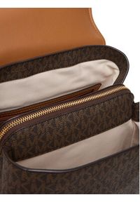 MICHAEL Michael Kors Plecak Quinn 30T5GQNB2B Brązowy. Kolor: brązowy. Materiał: skóra #6