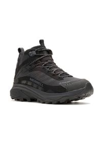 Buty turystyczne męskie Merrell Moab Speed 2 Mid Gtx. Kolor: czarny. Sport: turystyka piesza