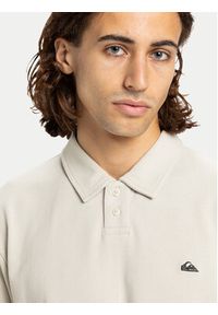 Quiksilver Polo Mw Pique Polo EQYKT04392 Beżowy Regular Fit. Typ kołnierza: polo. Kolor: beżowy. Materiał: bawełna #7
