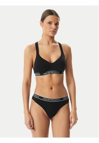Emporio Armani Underwear Biustonosz sportowy EW000447 AF19026 UC001 Czarny. Kolor: czarny. Materiał: bawełna #3