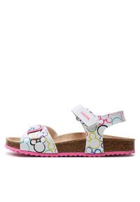 Geox Sandały J Adriel Girl J158MC 000FC C0653 D Biały. Kolor: biały