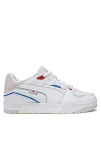 Puma Sneakersy Slipstream Bball 393266 03 Biały. Kolor: biały. Materiał: skóra
