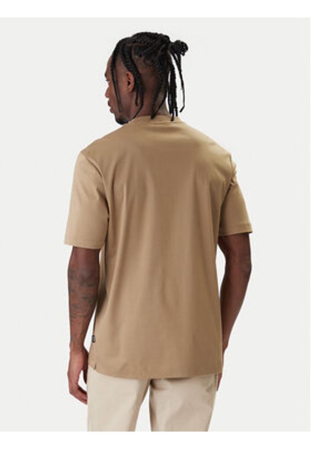 BOSS T-Shirt C-Taut 01 50555844 Khaki Regular Fit. Kolor: brązowy. Materiał: bawełna