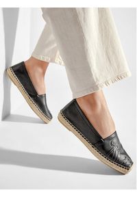 Max Mara Espadryle Eli 45210321600 Czarny. Kolor: czarny. Materiał: skóra #6