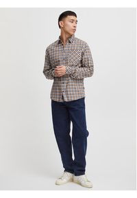 Blend Koszula 20715810 Granatowy Regular Fit. Kolor: niebieski. Materiał: bawełna #3