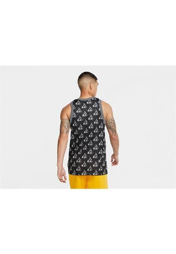 Koszulka sportowa męska Nike Giannis Sleeveless Printed. Kolor: biały, wielokolorowy. Materiał: poliester. Długość rękawa: bez rękawów. Styl: sportowy
