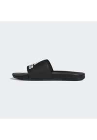 Adidas - adilette Comfort Slides. Kolor: czarny, biały, wielokolorowy. Materiał: tkanina, guma, syntetyk