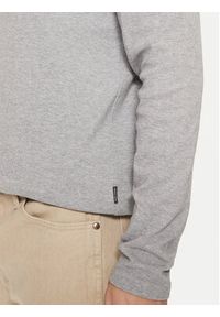 Blend Golf 20717343 Szary Regular Fit. Typ kołnierza: golf. Kolor: szary. Materiał: bawełna