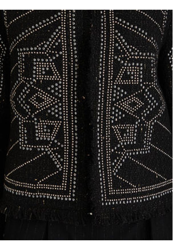 Morgan Marynarka 252-VCLIKY Czarny. Kolor: czarny. Materiał: syntetyk