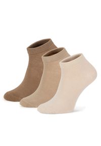 Gino Rossi Zestaw 3 par niskich skarpet męskich 3MB-001-AW24 (3-pack) Kolorowy. Materiał: bawełna. Wzór: kolorowy