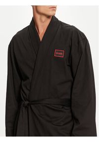 Hugo Szlafrok 50525300 Czarny. Kolor: czarny. Materiał: bawełna #3