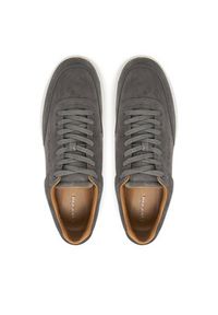 Calvin Klein Sneakersy Clean Cup Low Laceup Oxf Su HM0HM01880 Szary. Kolor: szary. Materiał: skóra #5