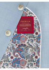 Pako Lorente - PAKO LORENTE – Marynarka garniturowa P21SP-3G-055-N. Okazja: na wesele, na ślub cywilny. Materiał: elastan, wełna. Wzór: kratka. Styl: elegancki #4