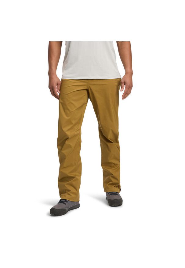 Wodoodporne spodnie Black Diamond Fineline Stretch. Kolor: żółty, brązowy, wielokolorowy. Sezon: zima. Sport: narciarstwo