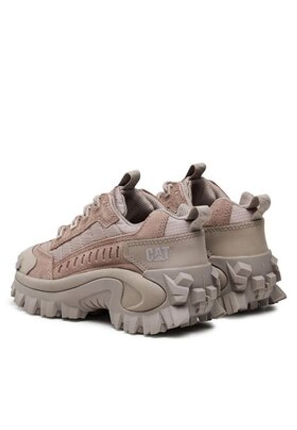 CATerpillar Sneakersy Intruder P111393 Brązowy. Kolor: brązowy. Materiał: skóra