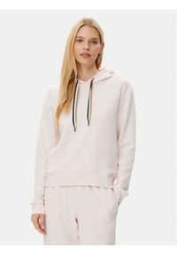 BOSS Bluza CP Stripe 50524760 Różowy Regular Fit. Kolor: różowy. Materiał: bawełna #1