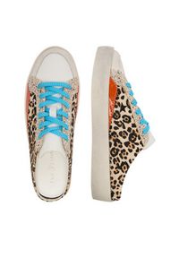 Eva Minge Klapki AHRI-25/502 Beżowy. Kolor: beżowy. Materiał: skóra #7