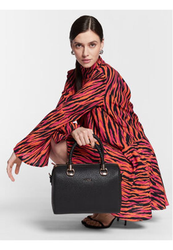 Liu Jo Torebka M Satchel AXX011 E0087 Czarny. Kolor: czarny. Materiał: skórzane