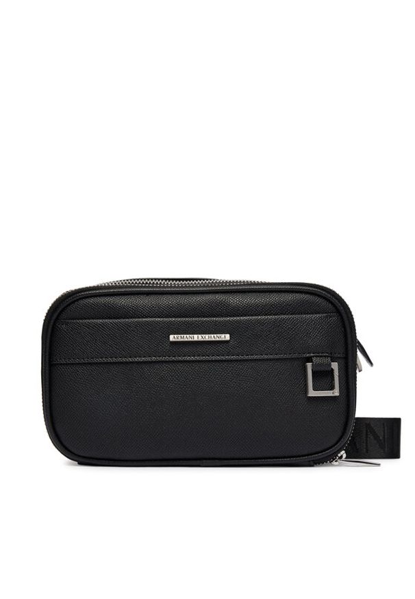 Armani Exchange Saszetka XM002038 AF19931 UC001 Czarny. Kolor: czarny. Materiał: skóra