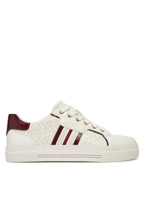Aldo Sneakersy Onirasean 13918629 Biały. Kolor: biały. Materiał: skóra