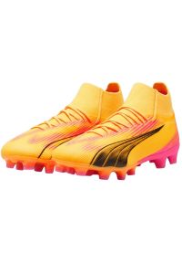 Buty piłkarskie Puma Ultra Pro FG/AG M 107750 03 pomarańczowe. Kolor: pomarańczowy. Szerokość cholewki: normalna. Sport: piłka nożna #6