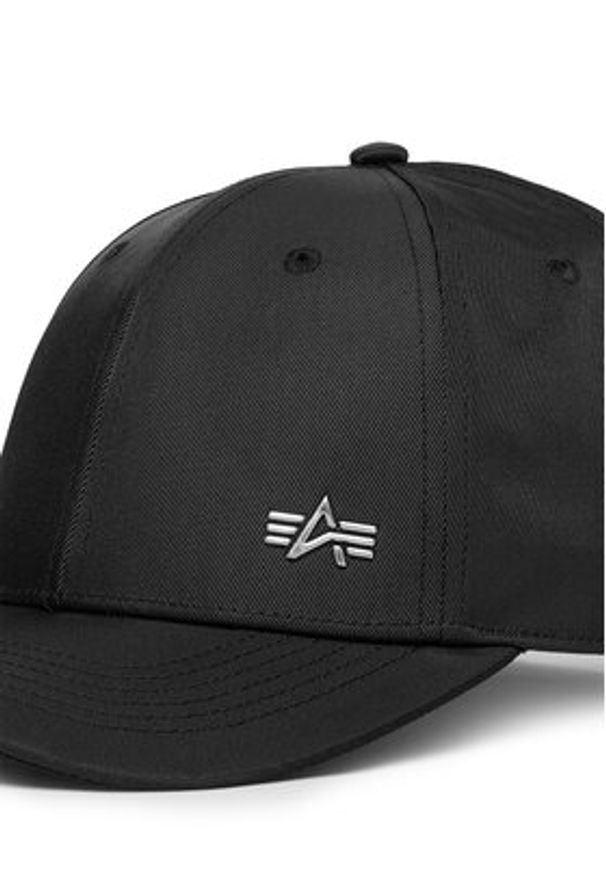Alpha Industries Czapka z daszkiem Metal Label 156905 Czarny. Kolor: czarny. Materiał: poliamid, nylon