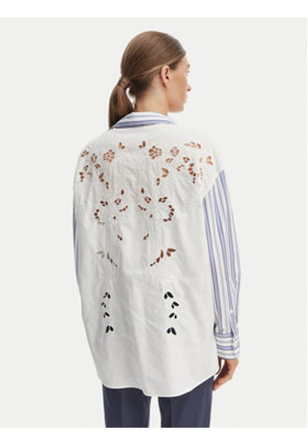 Weekend Max Mara Koszula Tessile 2615111012 Niebieski Regular Fit. Kolor: niebieski. Materiał: bawełna