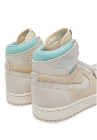 Nike Sneakersy Air Jordan 1 Zm Air Cmft 2 DV1305 Écru. Kolor: kremowy. Materiał: skóra, zamsz. Model: Nike Air Jordan #5