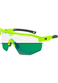 Okulary rowerowe GOG Argo - matt neon green/black. Kolor: zielony. Sport: turystyka piesza