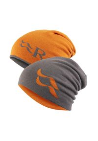 Czapka dzianinowa Rab Wearya Beanie dwustronna. Kolor: pomarańczowy. Materiał: dzianina