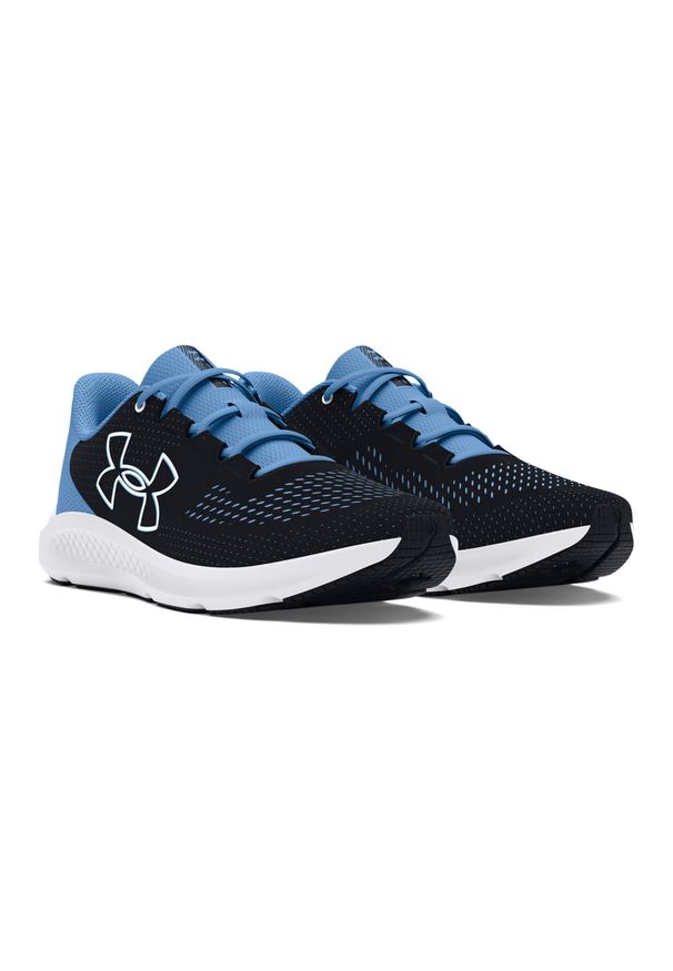 Buty do biegania damskie Under Armour Charged Pursuit 3 Big Logo. Kolor: czarny