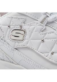 skechers - Skechers Sneakersy D'lites Glamour Feels 13087/WSL Biały. Kolor: biały. Materiał: skóra #4