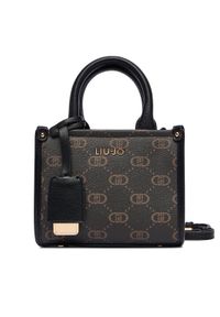 Liu Jo Torebka Esc XS Tote AF5102 E0668 Czarny. Kolor: czarny. Materiał: skórzane
