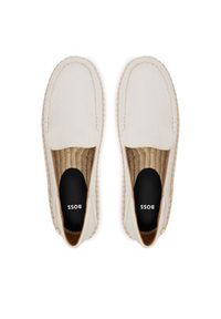 BOSS Espadryle Madeira Mocc 50563149 Biały. Kolor: biały. Materiał: skóra, zamsz #3
