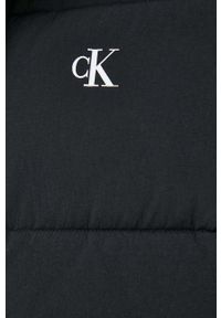 Calvin Klein Jeans bezrękawnik męski kolor czarny zimowy. Kolor: czarny. Materiał: włókno. Długość rękawa: bez rękawów. Sezon: zima #6