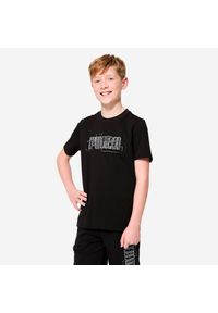 Decathlon - Koszulka dziecięca Puma. Materiał: bawełna. Sport: joga i pilates